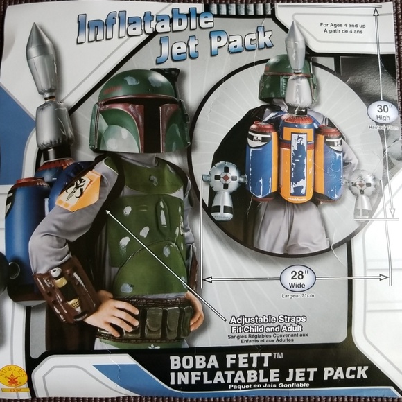 Star Wars Jango Fett Costume Accessory Jet Pack Jetpack